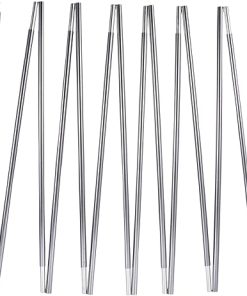 Replacement Gray Tent Poles Preassembled 7001 T6 Heated Aluminum