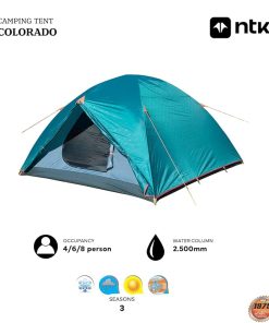 NTK Colorado GT Family Camping Tent 100% Waterproof Easy Setup 2