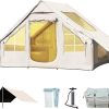 CORE 9 Person Instant Cabin Tent with Rainfly Footprint Tent Kit 3