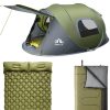 Popup Beach Tent for 4-5 People with UPF50+ Sun Protection 3