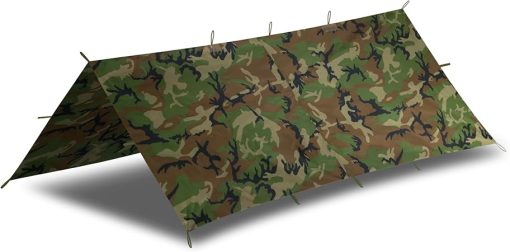 Helikon-Tex Supertarp Small US Woodland Bushcraft Gear Review
