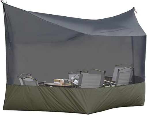 Lightweight Camping Tarp Mosquito Net for 360 Degree Bug Protection
