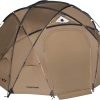 Tommy Bahama 8′ Outdoor Total Sun Block Extreme Shade Umbrella and Sun Shelter, Blue 4