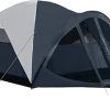 6 Person Water Resistant Dome Tent with Removable Rain Fly