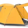 KAZOO Waterproof Camping Tent for 2-4 People Easy Setup Porch