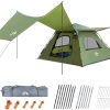 COBIZI Waterproof Camping Tent for 4/6 People Easy Setup Outdoor Use 4