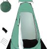 Rhino Valley 8FT Foldable Beach Tent with Cup Holder and UPF50+ 4