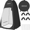 Oileus Portable Pop Up Privacy Tent for Camping and Beach Use 3