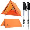 ALPS Mountaineering Extreme 3 Outfitter Tent Tan Green 96 x 80 x 50 4