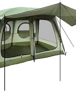 Large Waterproof Family Camping Tent with Easy Setup and Storage Bag