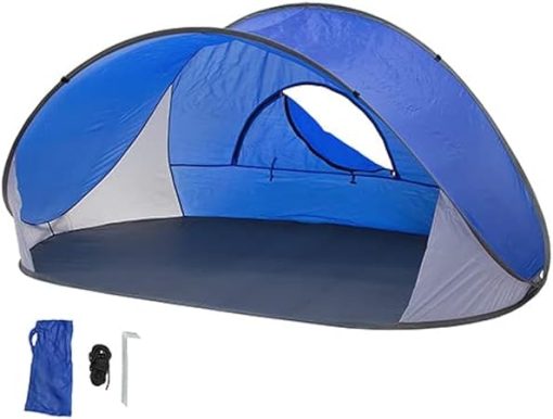 Portable Pop-Up Beach Tent Sun Shade for Family Outdoor Use