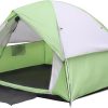 Inflatable Camping Tents for 3-4 People with Hand Pump Included 4