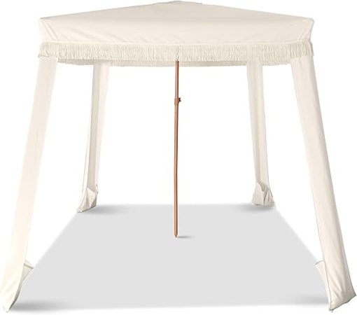 Portable Beach Canopy Umbrella Tent with Carry Bag and Sand Pockets