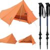 FE Active Rain Fly Canopy Tent – X Large Tarp 12′ x 9′ with 380T Ripstop 5000mm Waterproof Coating for Rain & Wind Protection Tarp Cover for Camping Hammock & Tent Areas | Designed in California, USA 3