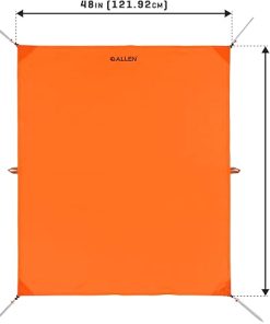 Allen Company Backcountry Game Tarp 4×4 Foot Blaze Orange 2