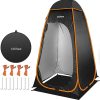 Automatic 2-4 Person Camping Pop Up Tent with Easy Setup and 2 Doors 4
