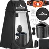 Vidalido Family Tent for 3-4 People with Mesh Doors and Windows 4