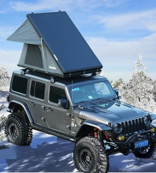 Hard Shell Rooftop Tent for SUVs, Trucks, Vans - Waterproof Camping Tent