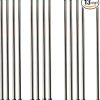 DANCHEL OUTDOOR Short Guy Poles for Canvas Bell Tent Camping, Windproof Galvanize Steel Durable Yurt Tent Unadjustable Pole Glamping Gear Accessories,80cm/31.5”
