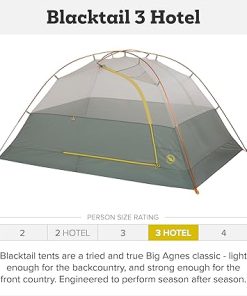 Big Agnes Blacktail Tent Lightweight Waterproof 3 Season Backpacking 2