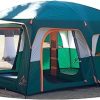 BANGTANE 2-Person Tent Cot with Air Mattress and Sleeping Bags 4