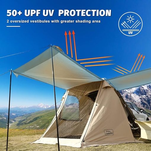 KAMPKEEPER SUV Tent for Camping and Tailgate Shade Awning - Image 2