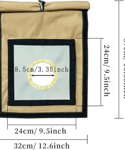 Solowilder Tent Stove Jack with Rain Flap Fire Resistant for Canvas Hot Tent Camping 2