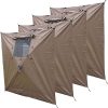 Eapele Instant Pop-Up Outdoor Sports Tent 40″x40″x57″ Beige 4