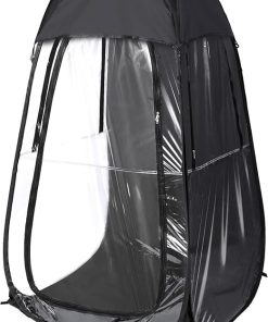 Pop Up All Weather Sports Tent with PVC View and 3-Sided Ventilation