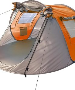 TENPLAY Waterproof Pop Up Tent for 2-4 People with UV Protection