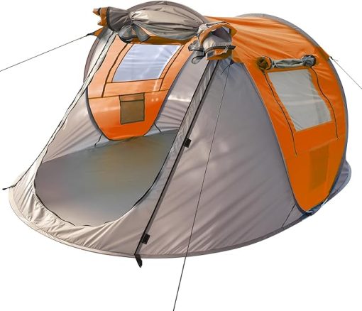 TENPLAY Waterproof Pop Up Tent for 2-4 People with UV Protection