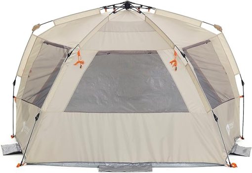Easthills Outdoors Instant Shader Beach Tent for 4-6 Persons Beige - Image 2