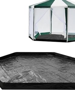 Waterproof 12.5 ft Tent Footprint Mat Tarp for Camping and Beach