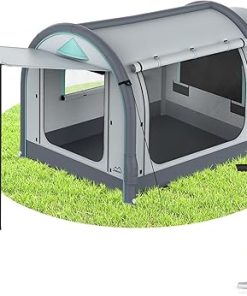Inflatable SUV Tent for Camping with Car Attachment and Storage Bag