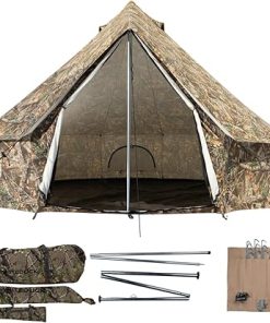 Regatta Canvas Bell Tent with Stove Jack Waterproof Luxury Glamping