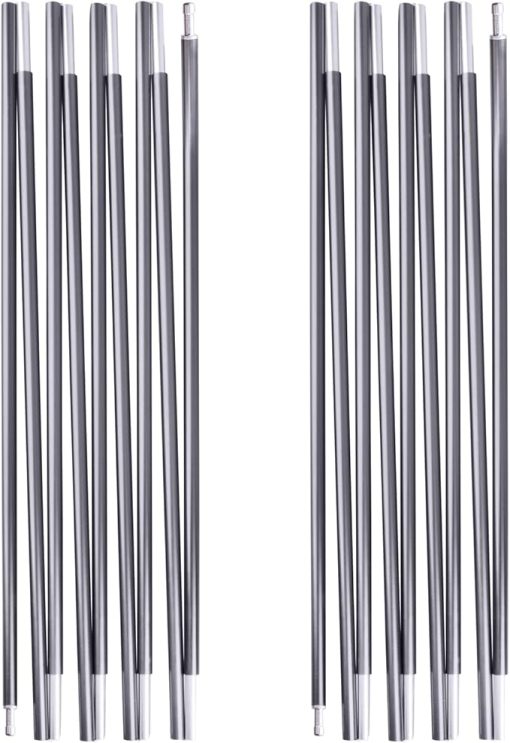 TRIWONDER 2 PCS Aluminium Tent Pole Replacement for Camping Gear