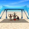 Inflatable Camping Tent Easy Setup 4 Season Air House with Mesh Windows 4