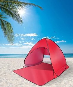 Beach Tent for 2-3 People, UPF50+ Waterproof Sun Shelter Canopy