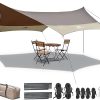 YITAHOME Waterproof Canvas Bell Yurt Tents for Family Camping 3