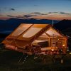 Large Inflatable Tent for 10-12 People Easy Setup Camping 4