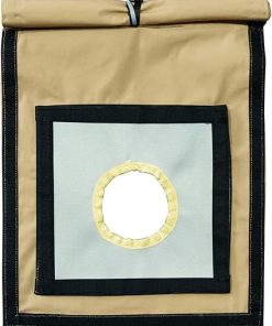 Solowilder Tent Stove Jack with Rain Flap Fire Resistant for Canvas Hot Tent Camping