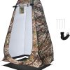Large Privacy Tent 7ft Tall Camping Toilet and Shower Pod for Outdoors