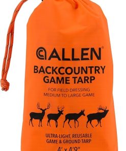 Allen Company Backcountry Game Tarp 4×4 Foot Blaze Orange