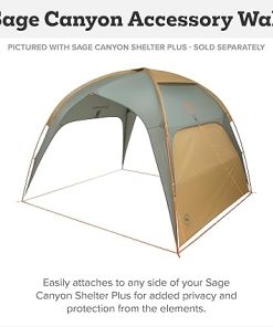 Big Agnes Sage Canyon Shelter Plus Accessory Wall for Camping 2
