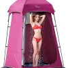 Portable Camping Shower Tent Easy Setup Waterproof Privacy Room