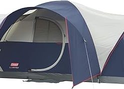 Coleman Elite Montana 8-Person Camping Tent with LED Lights and Rainfly