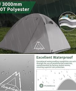 Lightweight Waterproof Camping Tent Easy Setup for Backpacking Hiking 2