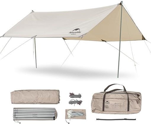 Naturehike 13ft x 9.6ft Camping Tent Tarp for Family Camping and Picnics