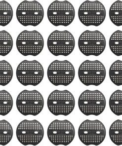 100 Pcs U-Shaped Garden Stakes Landscape Staples Plastic Washers