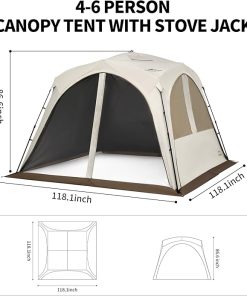 Naturehike Cloud Boundary Camping Tent Easy Pop Up for Outdoor Use 2